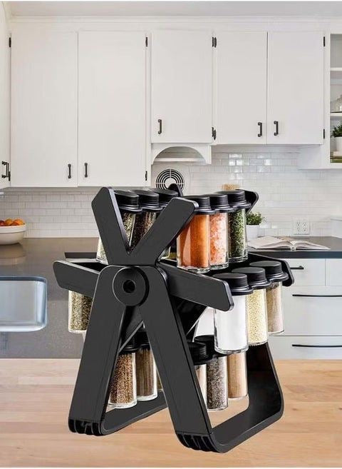 Rotating Spice Rack Organizer