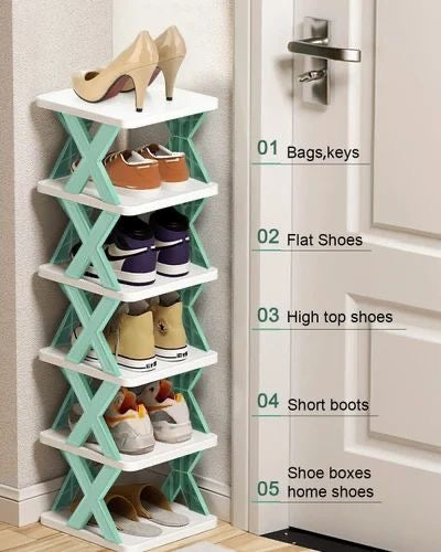 foldable shoe rack