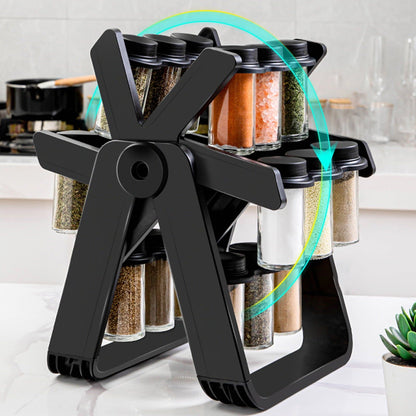 Rotating Spice Rack Organizer