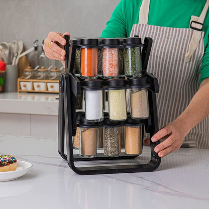 Rotating Spice Rack Organizer